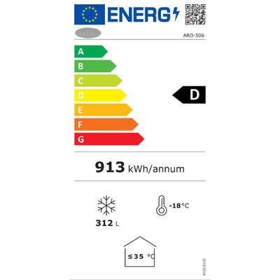 Mraznička pultová Nordline ARO506_2 oblé víko - 2