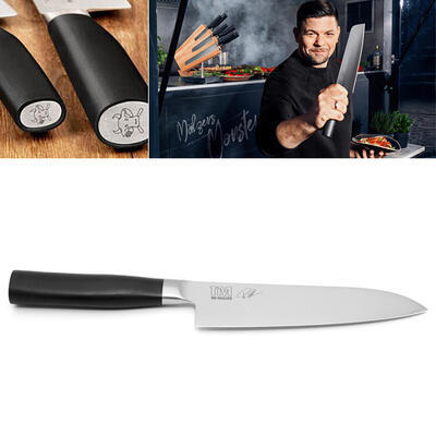 KAMAGATA - nůž SANTOKU 18 cm, nůž Santoku - 18 cm - 29 cm - 4